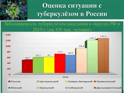 Заболеваемость туберкулезом 2022