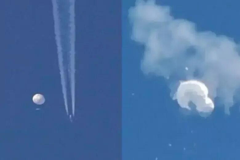 Сбит китайский. Китайские шары над сша. China spy balloon. Сбит китайский. Аэростатный зонд.
