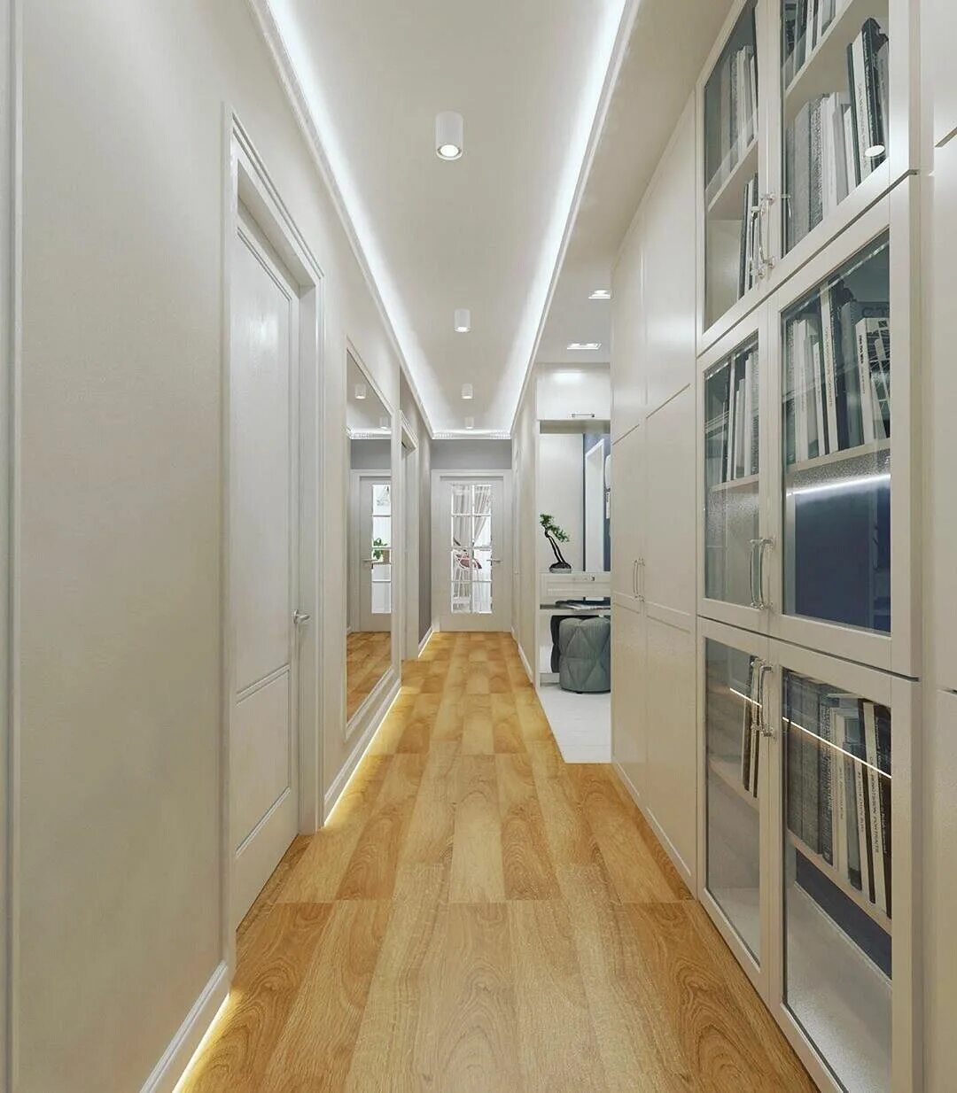 Pin by Prtha lastnight on cuisine design Narrow hallway decorating, Small hallwa