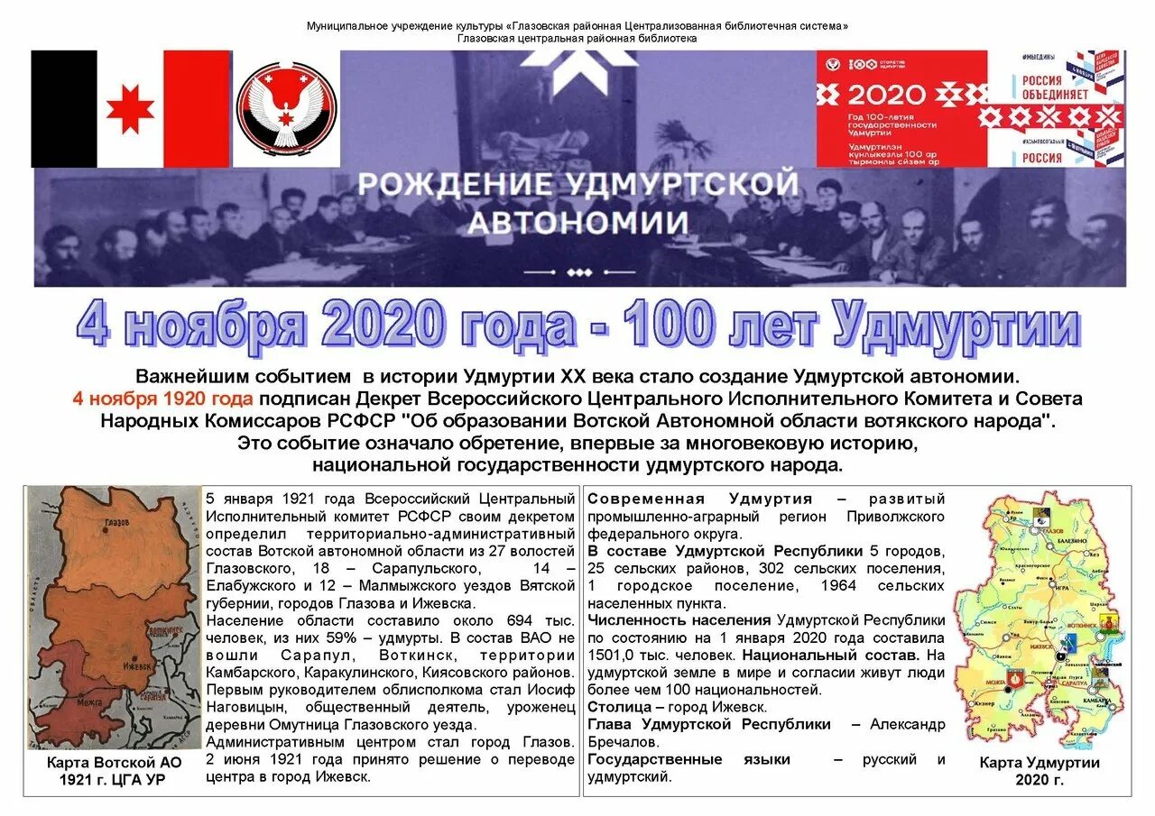 Год удмуртии. История удмуртии. день рождения удмуртии 4 ноября. дата образования удмуртской автономии. история удмуртии события.