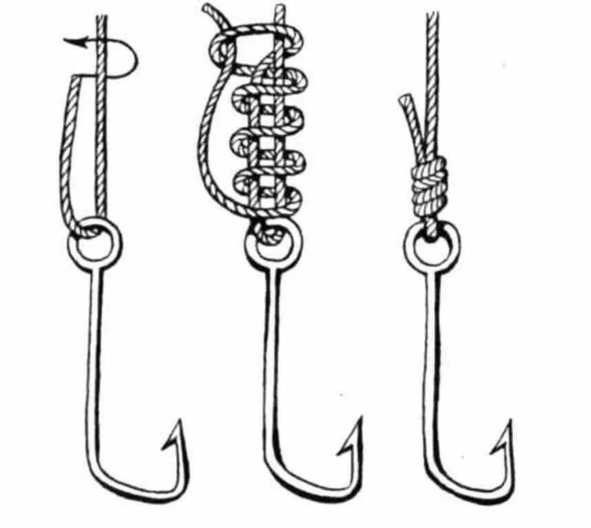 Как правильно привязать рыболовный крючок. Как вязать крючки рыболовные. Узел для привязывания лески к крючку. Как завязать крючок на леску схема. Узлы для рыболовных крючков на леске.