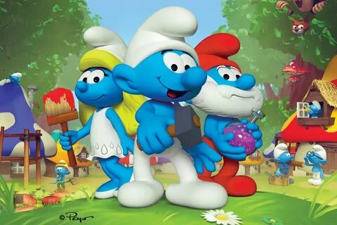 Игра смурфики