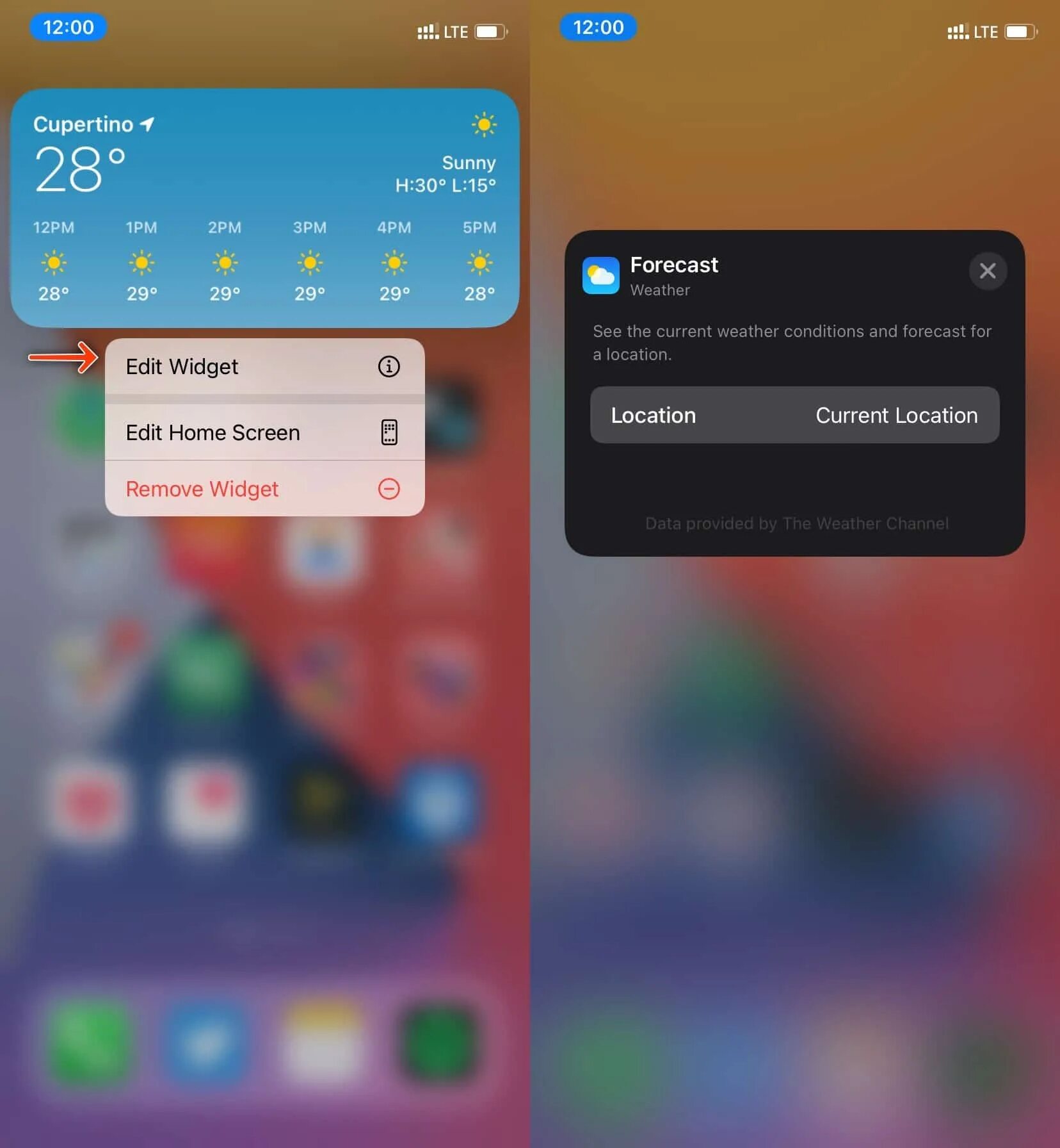 Как сменить виджеты. Виджеты ios. виджет ios. виджет погоды ios. виджеты погоды на айфоне.