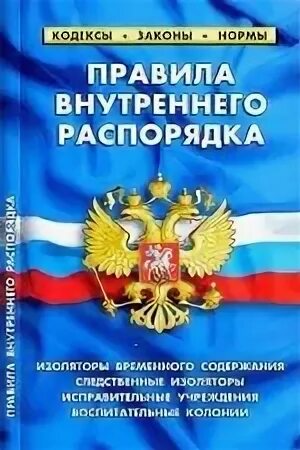 Правила внутреннего распорядка уголовно исполнительной системы