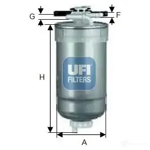 Топливный фильтр ufi отзывы