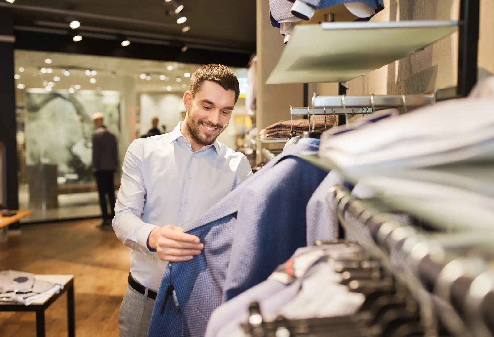 Men shop one