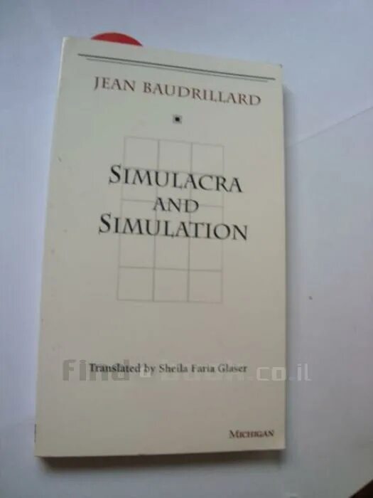 Бодрийяр Симулякры и симуляция. Симулякры и симуляции книга
