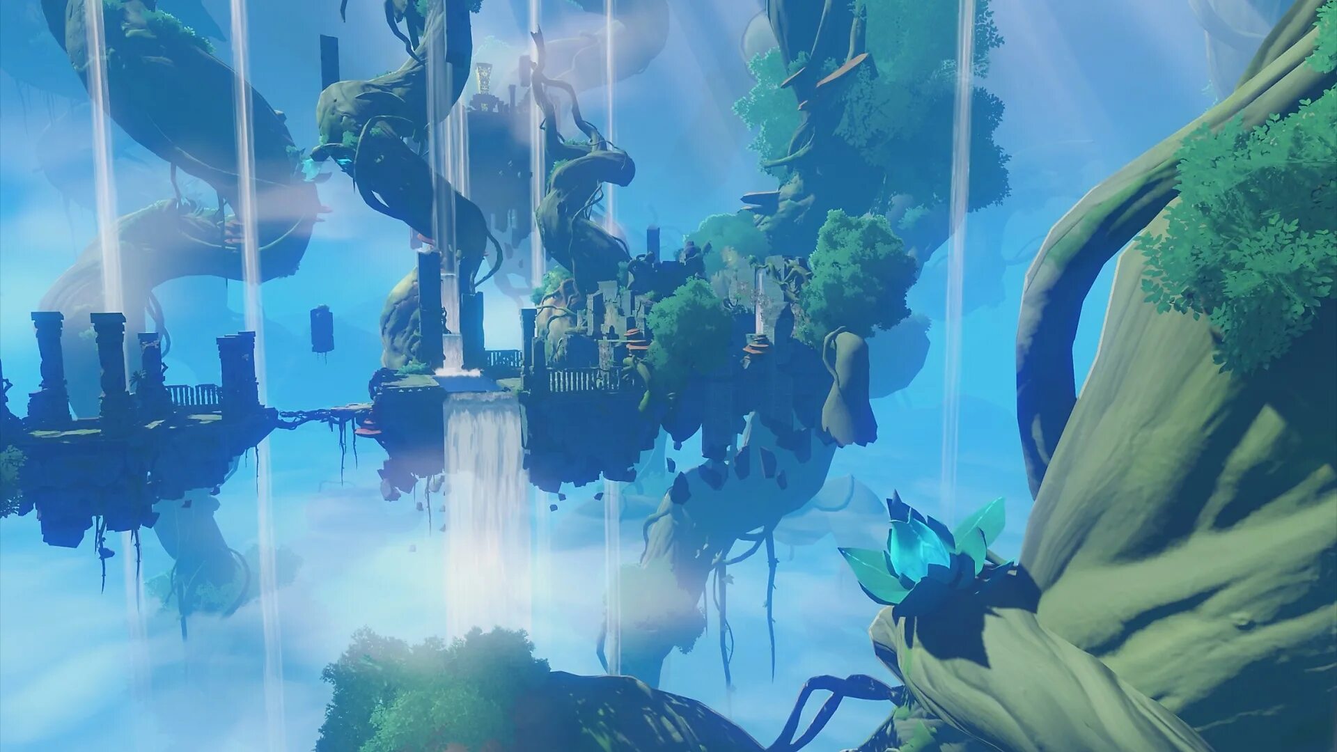 Геншина импакт пейзаж. Ганшин импакт пейзажи. Геншин импакт лобби. ' геншин пейзаж. Праздник фонарей в геншин импакт.