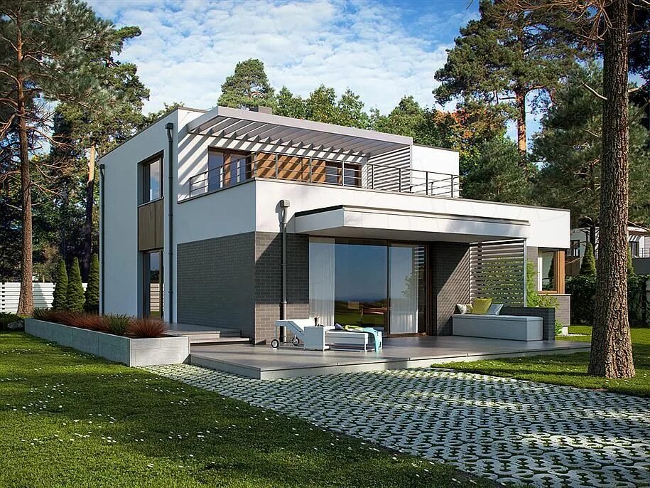Pin by Студия К-Проект on Современная архитектура Vastu house, House styles, Mod