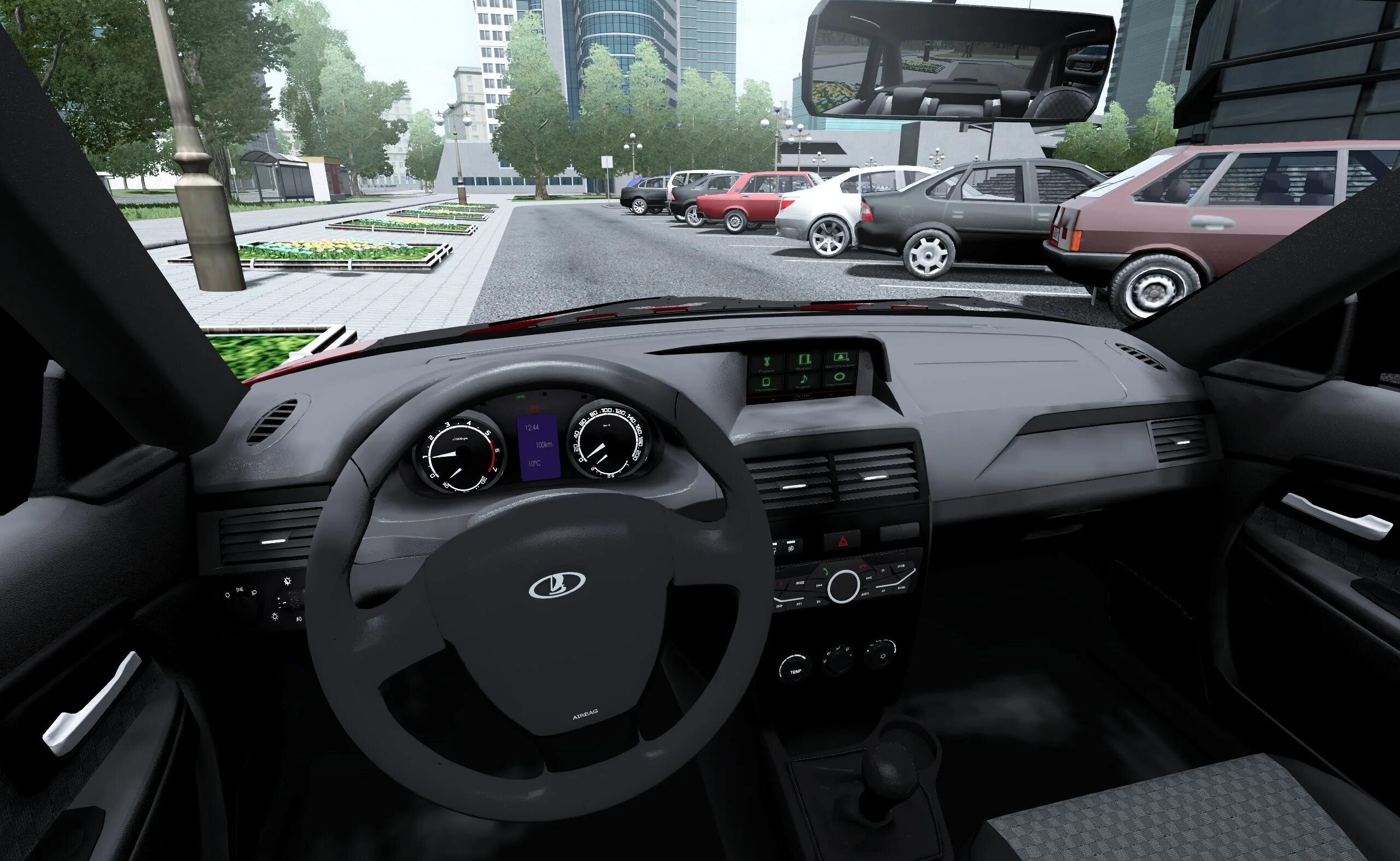 ВАЗ 2170 для City car Driving.