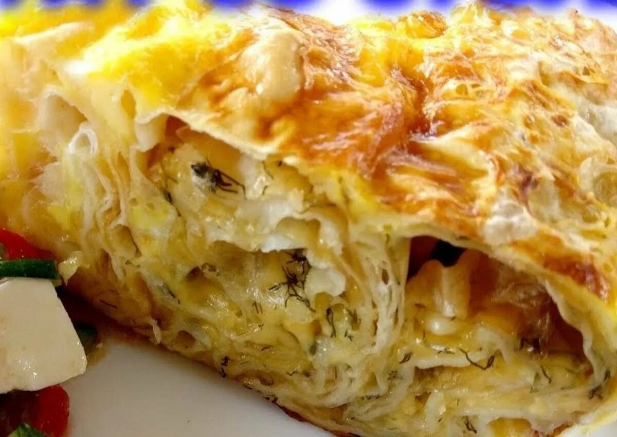 Как приготовить пирог из лаваша