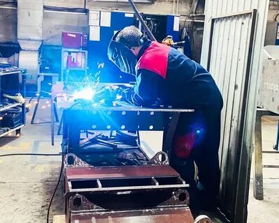 Сборка сварка участка