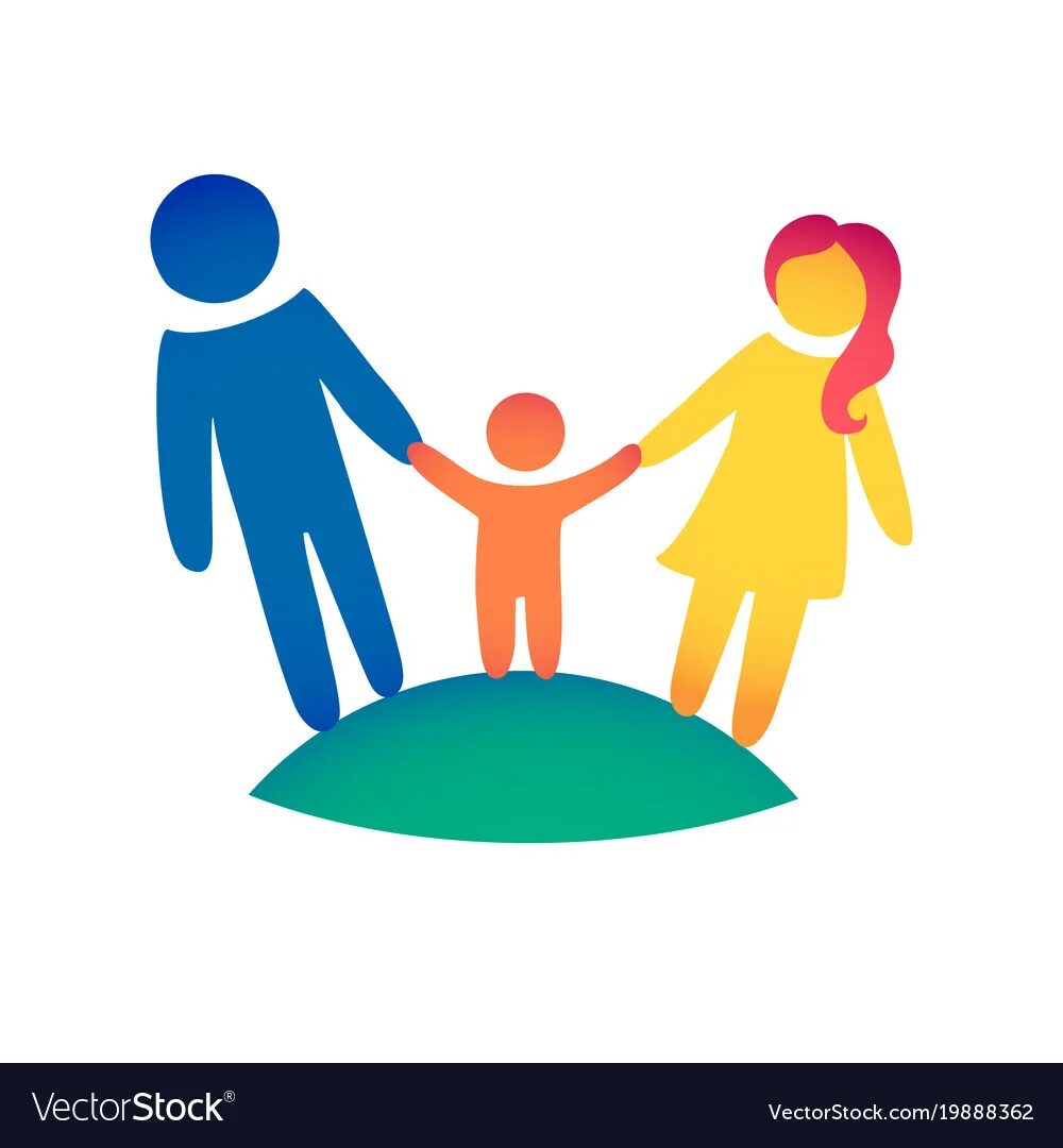 Меры соц поддержки многодетным семьям. Символ счастливой семьи. Символ семьи и детей. Семья логотип. Эмблема молодой семьи.