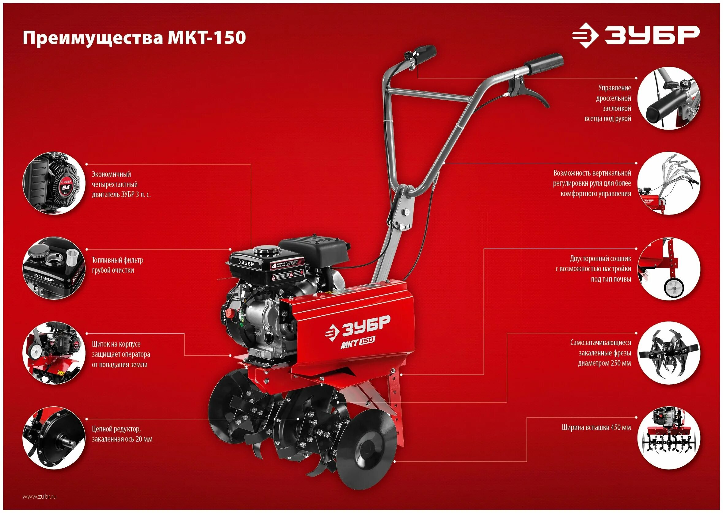 мотокультиватор зубр мкт