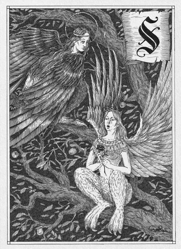 Гамаюн читать. Сирин алконост гамаюн. славянская мифология сирин и алконост. птица сирин и алконост. сирин алконост гамаюн билибин.