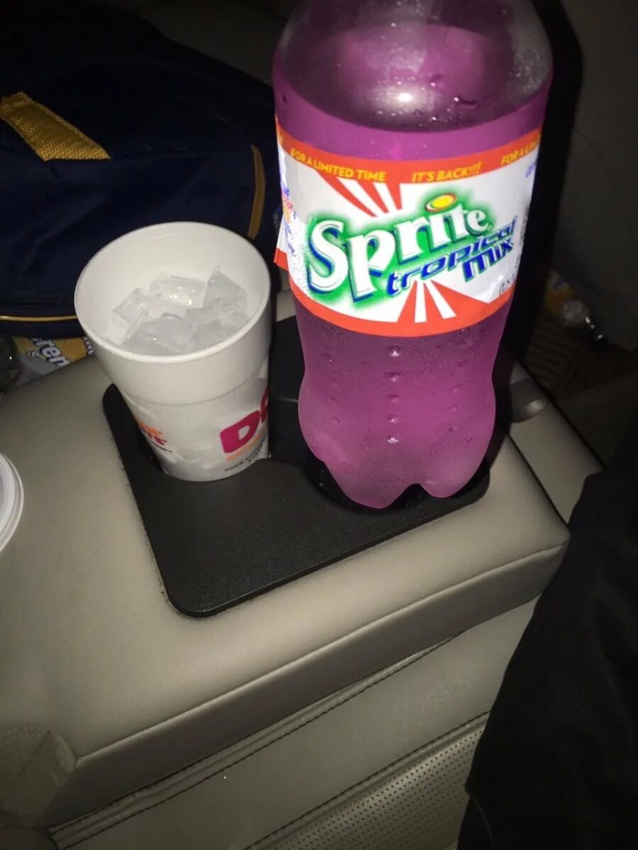 Codeine tears in her fanta