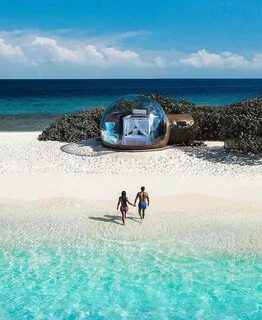 Would you enjoy a romantic island getaway like this? #date #goals #beach #romant