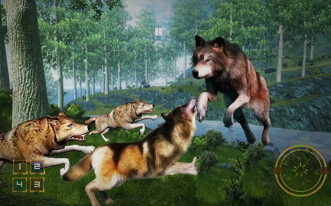 Волк животные игра симулятор. Волк. xgz fight wolf-cb300.