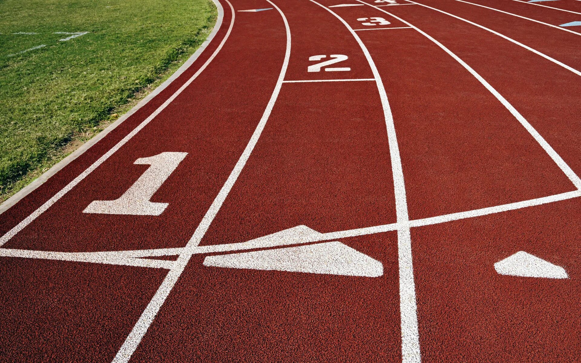 Running track. Running track