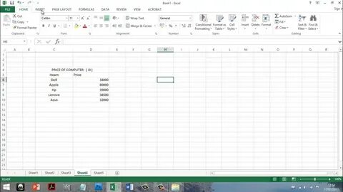 Excel 1 3