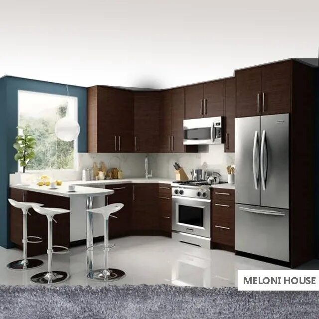 кухня цвет венге в интерьере. кухня цвет венге в интерьере. кухня венге в интерьере. кухня комбинация венге +беленый дуб. кухня альба гриджио.