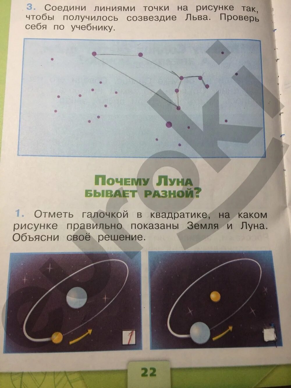 Стр 22 окружающий мир рабочая тетрадь 1