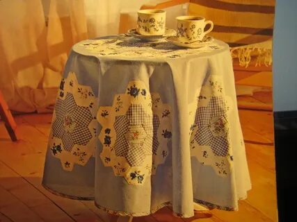 Сшить скатерть своими руками
