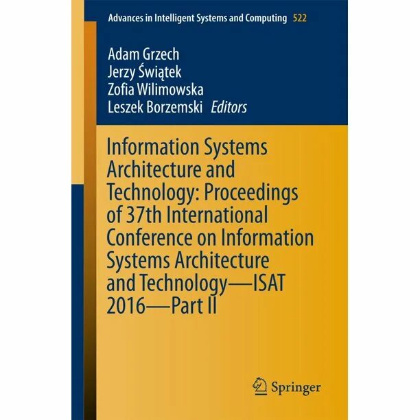 Advances in Intelligent Systems and Computing. Complex Systems Informatics and Modeling Quarterly Scopus q1. Proceeding engineering