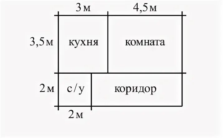 Кухня в этой квартире имеет площадь