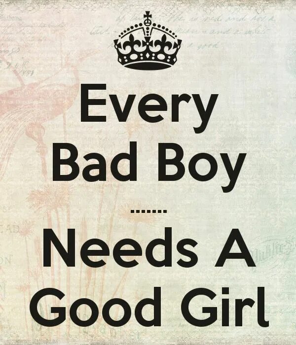 You are a good girl. Bad boy to good girl. бэд бой гуд герл духи. по английскому языку bad boy.
