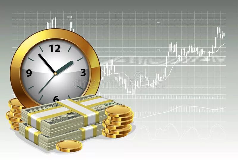 Деньги время работа. Время - деньги. окупаемость картинка. время деньги иллюстрация. возврат инвестиций иллюстрации.
