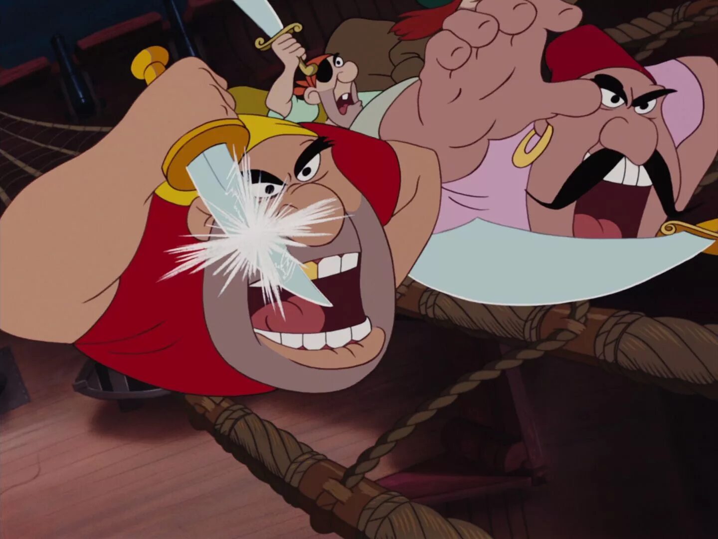 Peter pan and the pirates