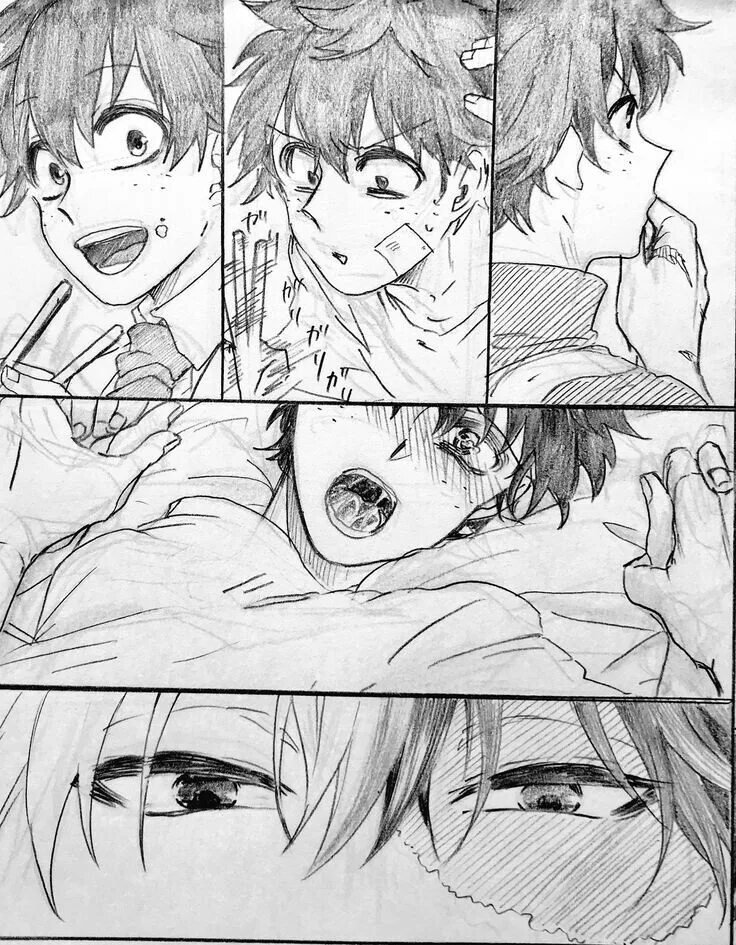 Todoroki x midoriya. Tododeku манга. Фем мидория. Изуку и шото додзинси. Манга мга изуку.
