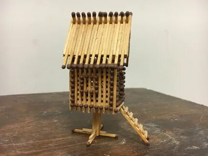 Спичечный поделки