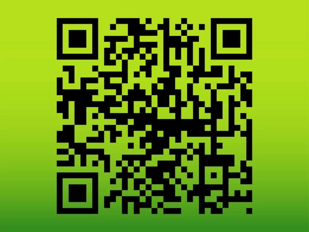 QR код. Любой QR код. Картинка QR кода. Секретный QR код.