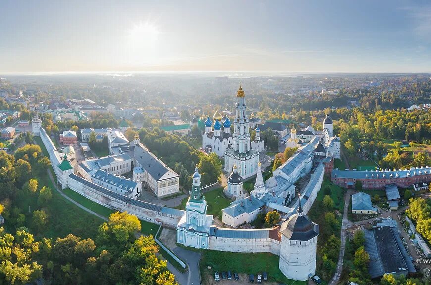 Места золотого кольца. Лавра Сергиев Посад. Сергиев Посад панорама. Сергиев Посад с высоты птичьего полета. Сергиев Посад с птичьего полета.