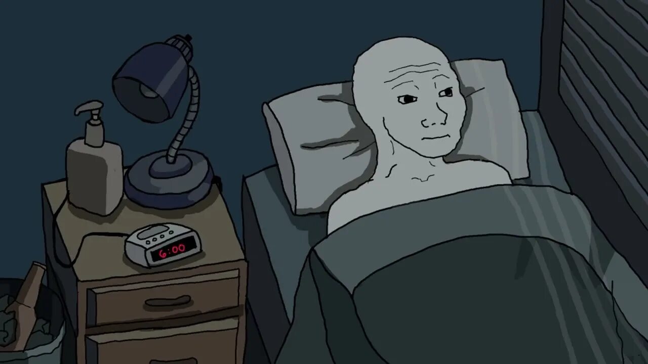 When you phoned me i. Wojak Сонный. Wojak спит. Doomer спит. Wojak комната.