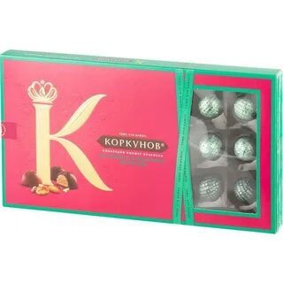 Размер коробки конфет коркунов