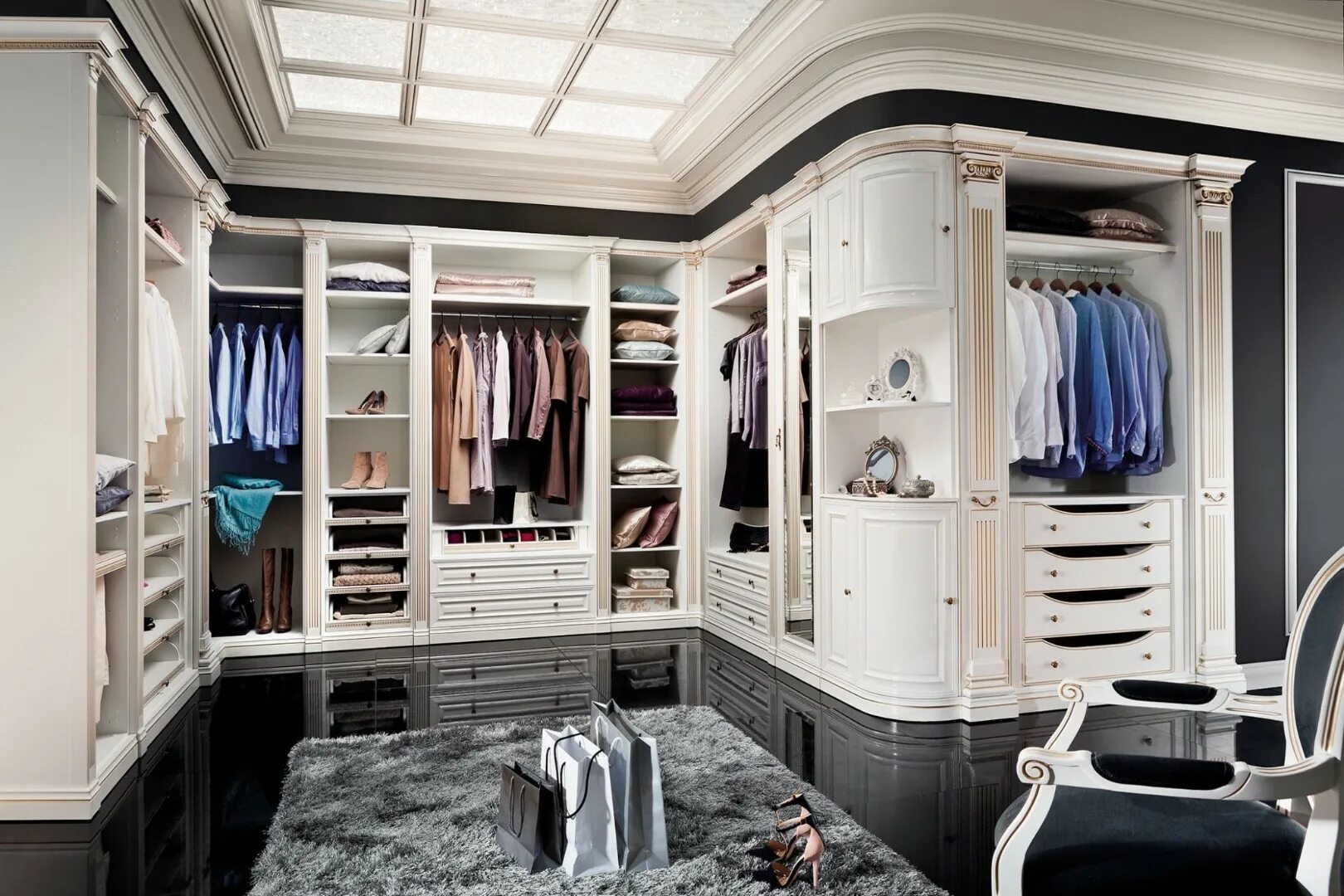Гардеробная Luxury Benedetti mobili