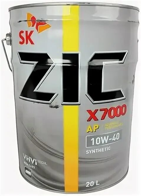 Zic x7000 ap. Zic x7000 10w-40 20л.