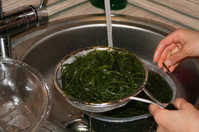 Маринуем морскую капусту рецепт