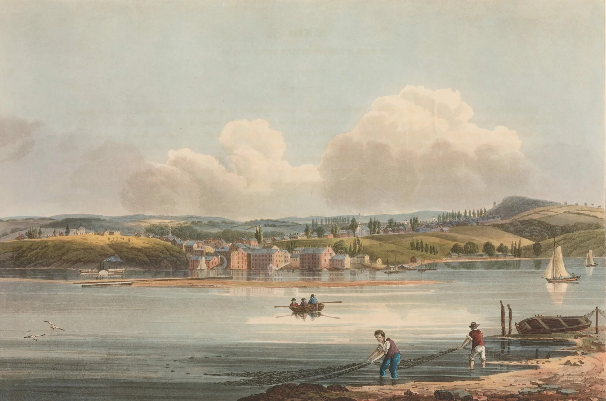 Гудзон хана. Гудзон картина. Река Гудзон 18 век. Hudson River.