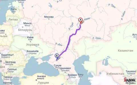 Астрахань тольятти расстояние