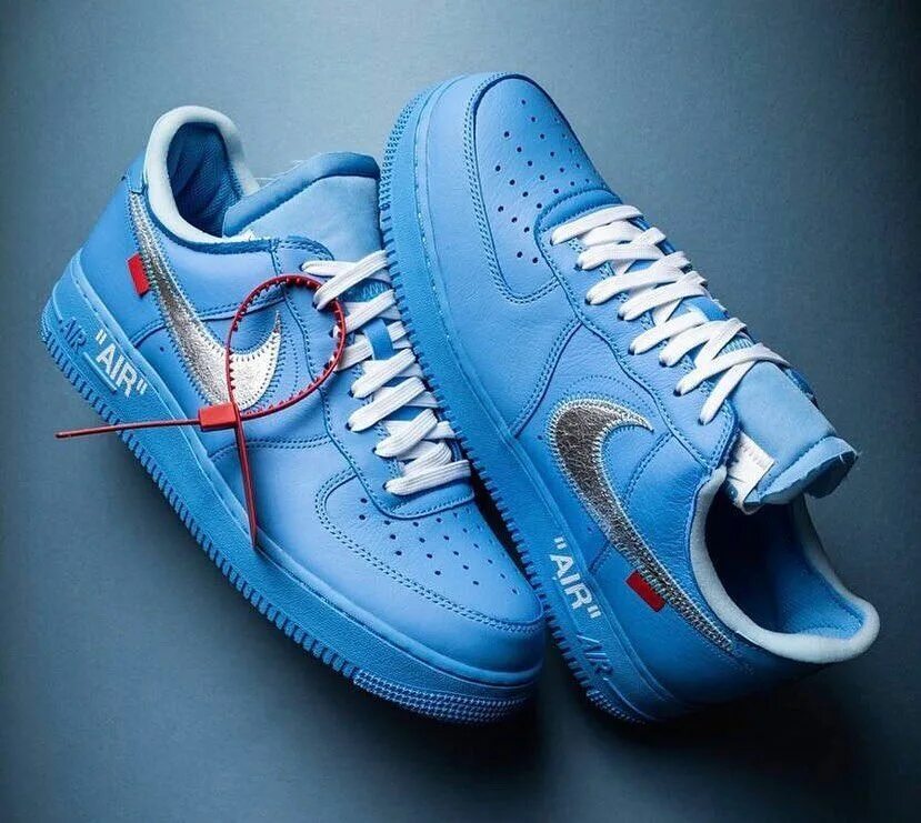 Nike Air Force 1 off White Blue. Nike Air Force 1 Low x off-White MCA Blue. Nike Air Force off White MCA. Nike Air Force 1 MCA.