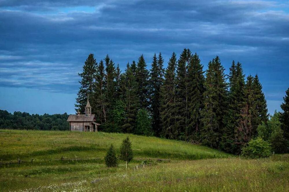 Кенозерский Национальный парк. Часовня Николая Чудотворца. - ГиперПанорамоМания 