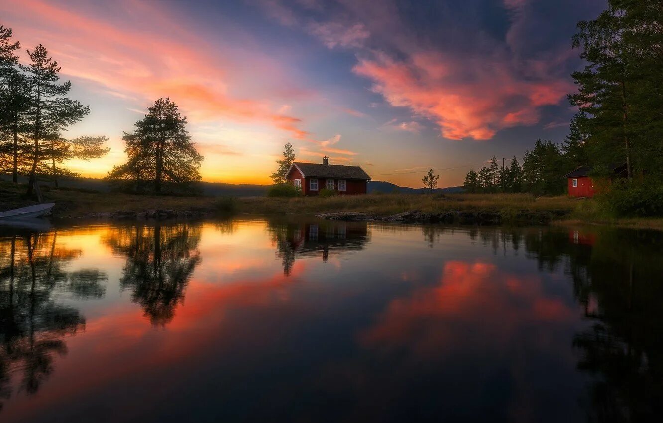 Вечер evening. Пейзаж вечер. природа вечер. красивый пейзаж. пейзаж закат.