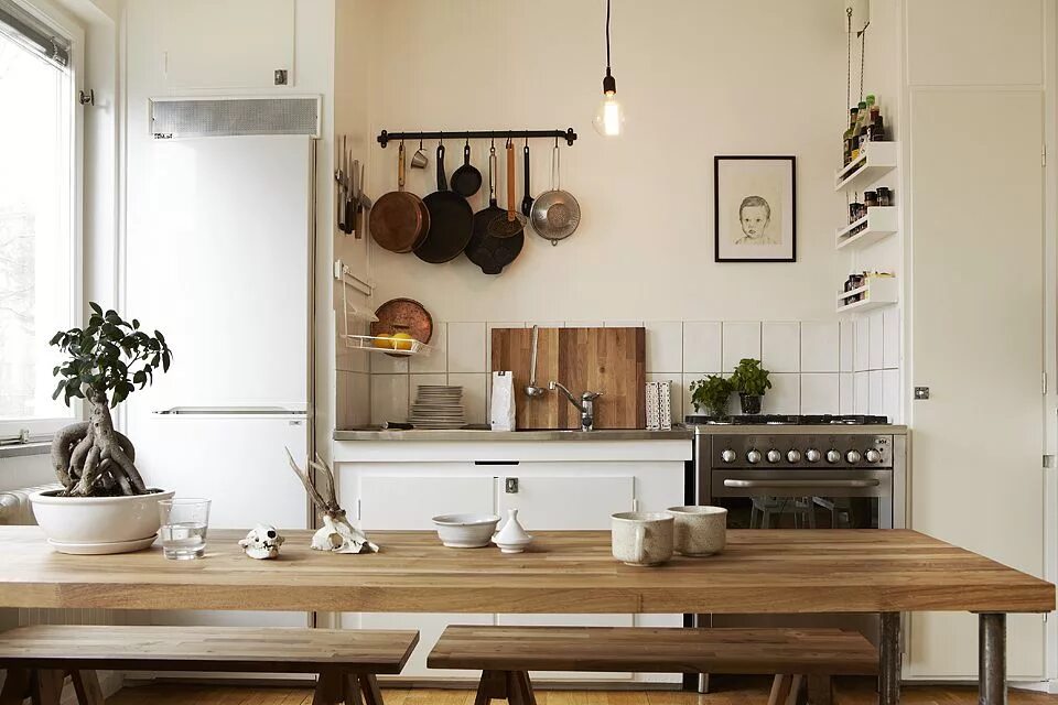 One am in the kitchen
