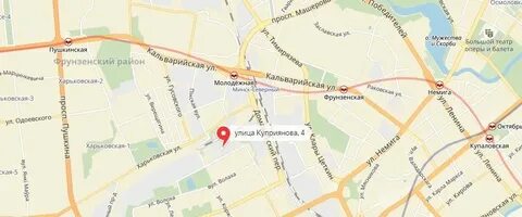 Техническая 1 на карте