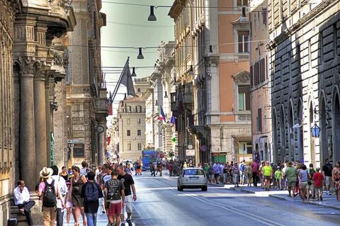 Рим город улицы