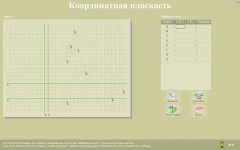 Задачи на координатной плоскости